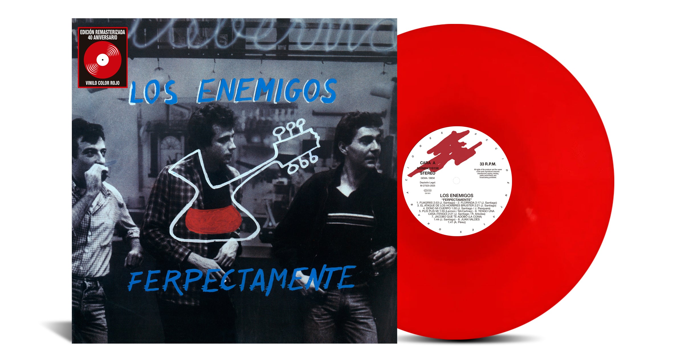 LP Ferpectamente (Vinilo Rojo)