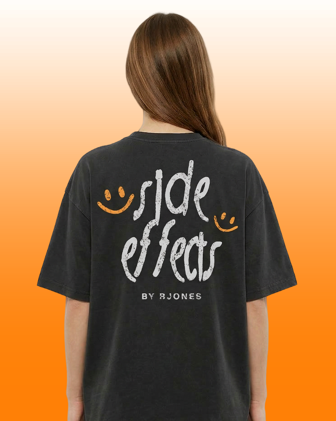 Side Effects Unisex T-shirt Black Oversize