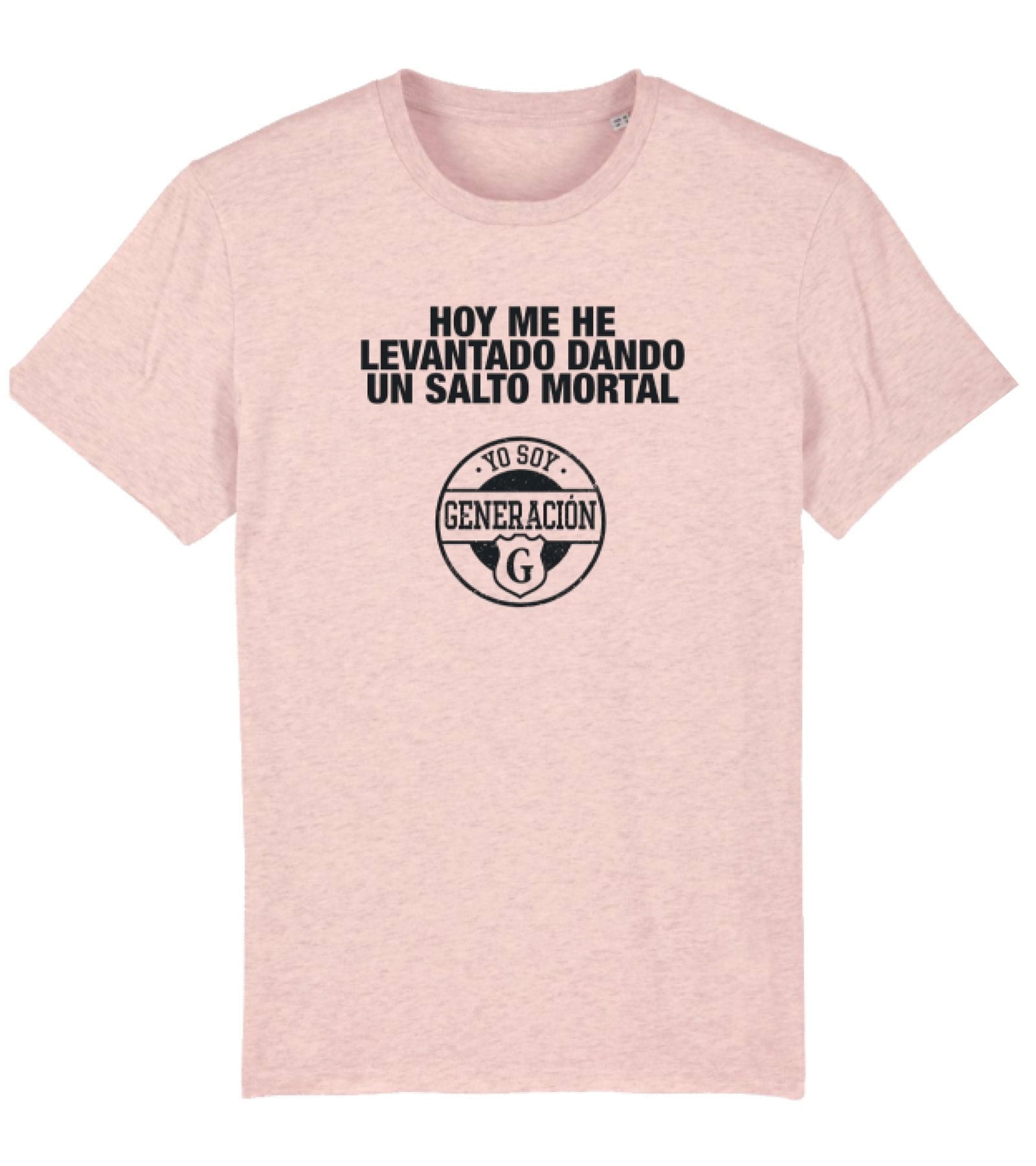 Camiseta Rosa Hoy me he levantado