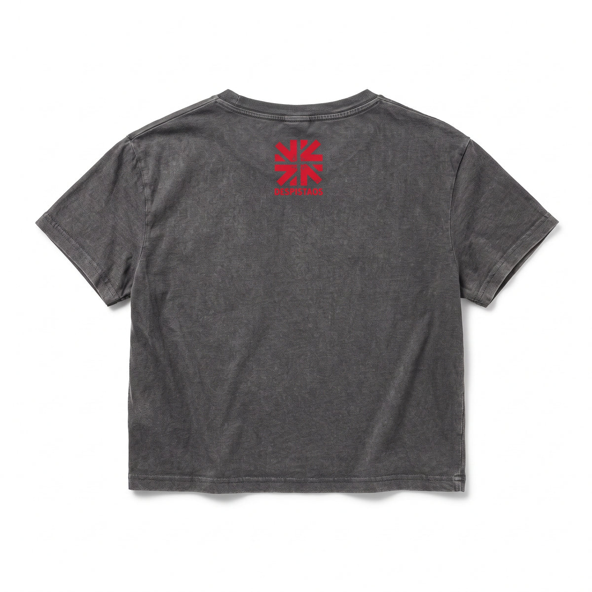 Crop Top "Un Millón de Madrugadas" Gris
