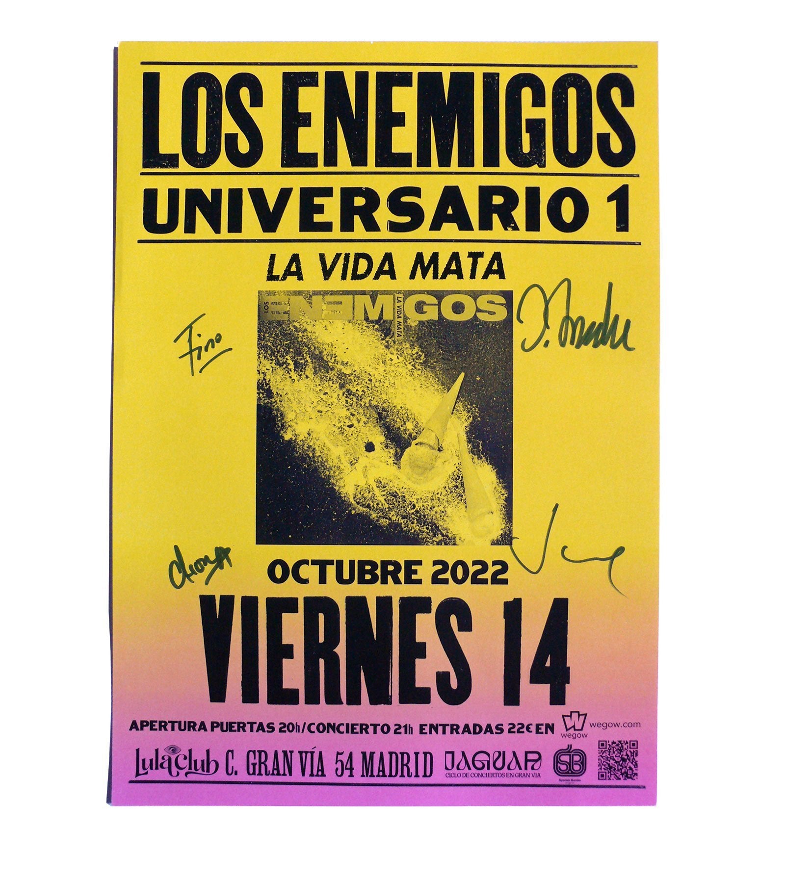 Poster Universario 1 Firmado