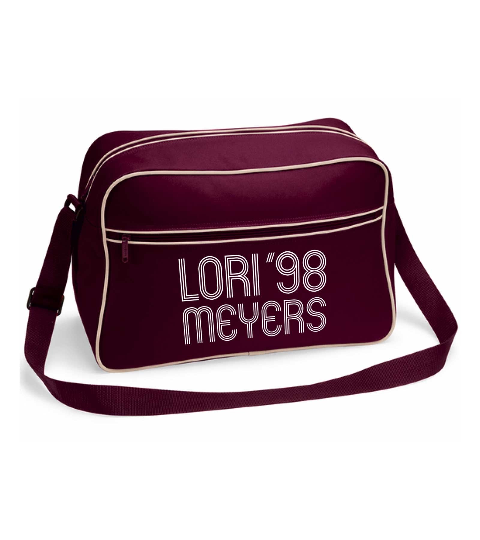 Bolso retro Lori 98 granate