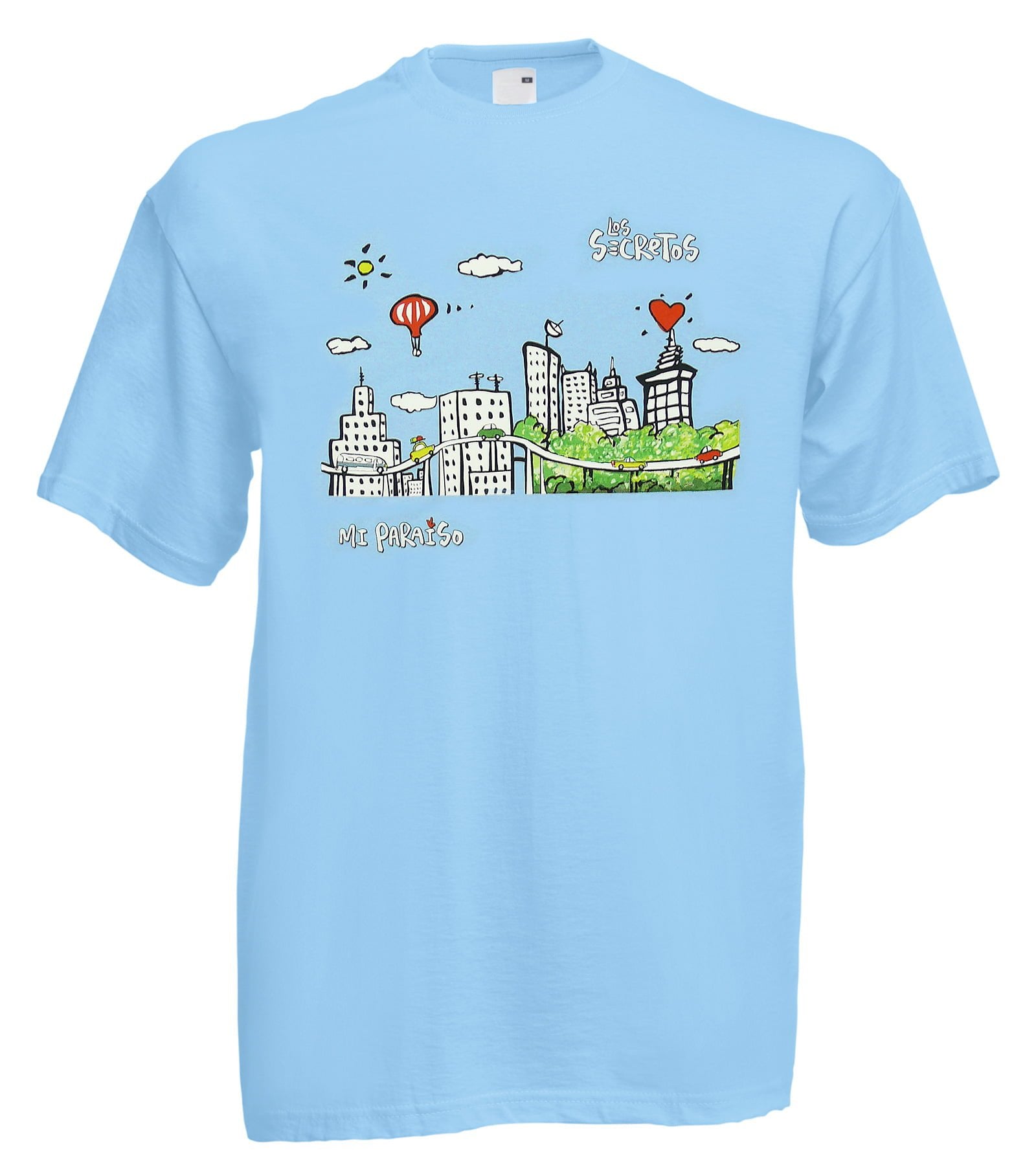 Camiseta ciudad mi paraíso celeste