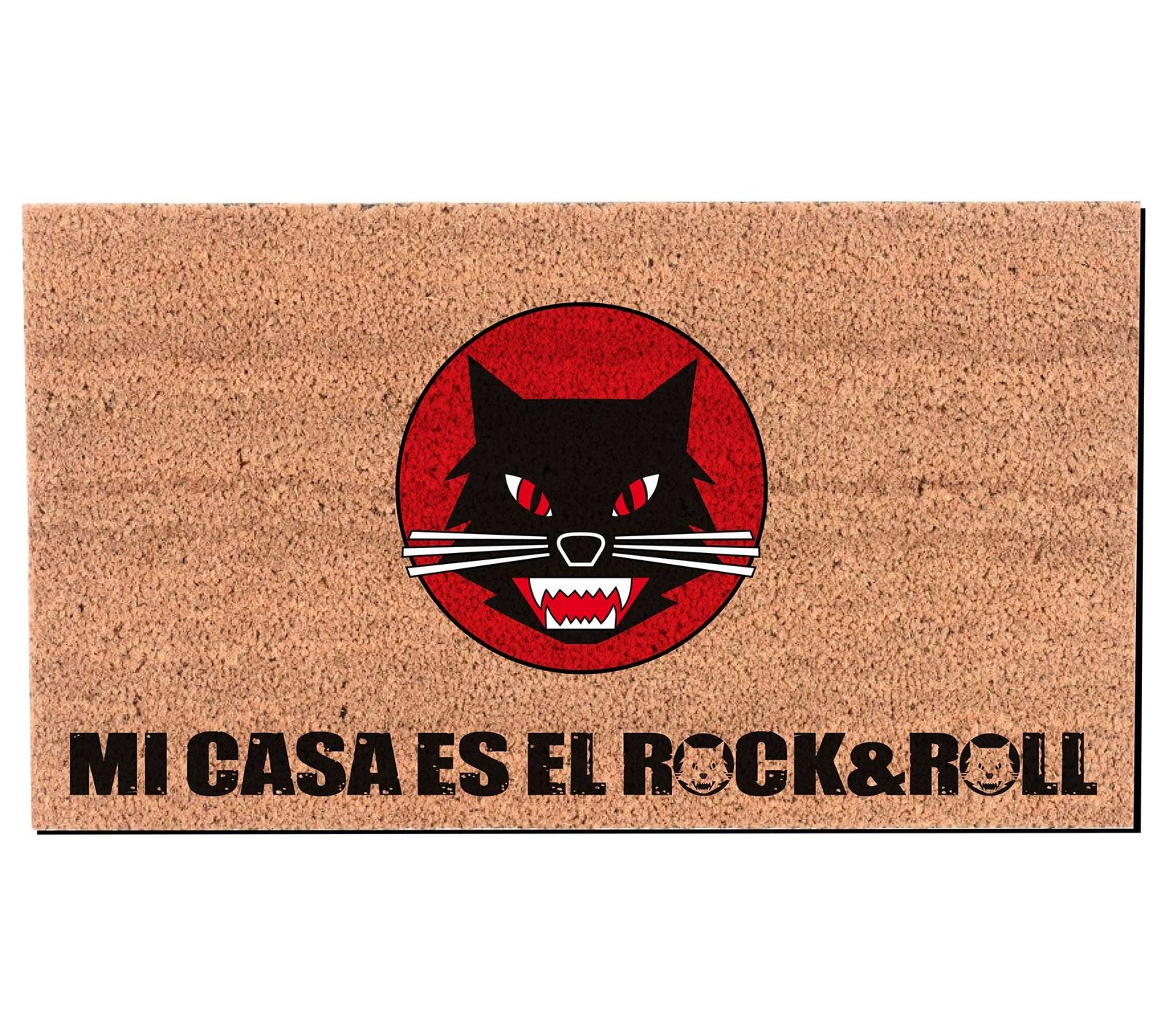 Felpudo Mi casa es el Rock & Roll