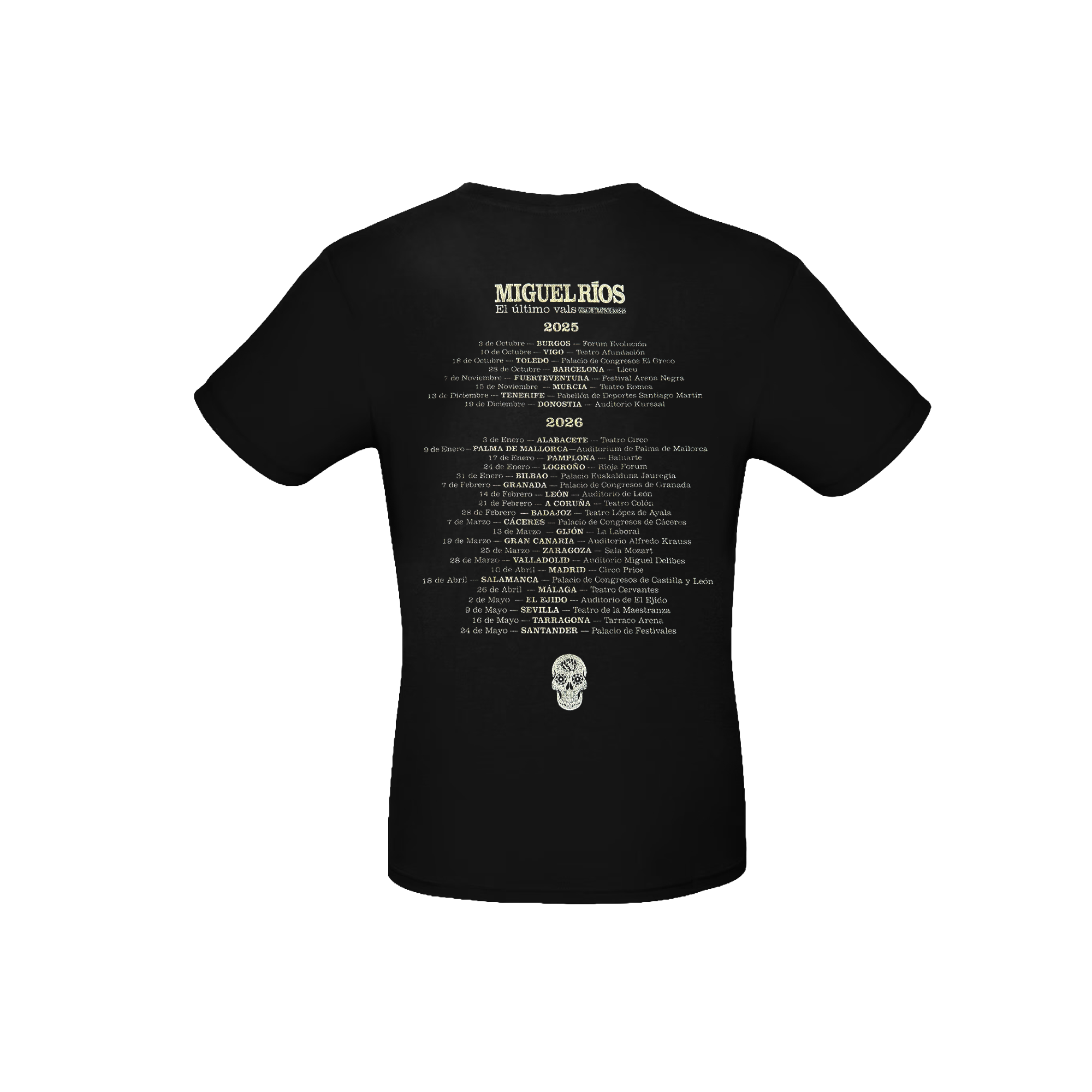 Camiseta Calavera