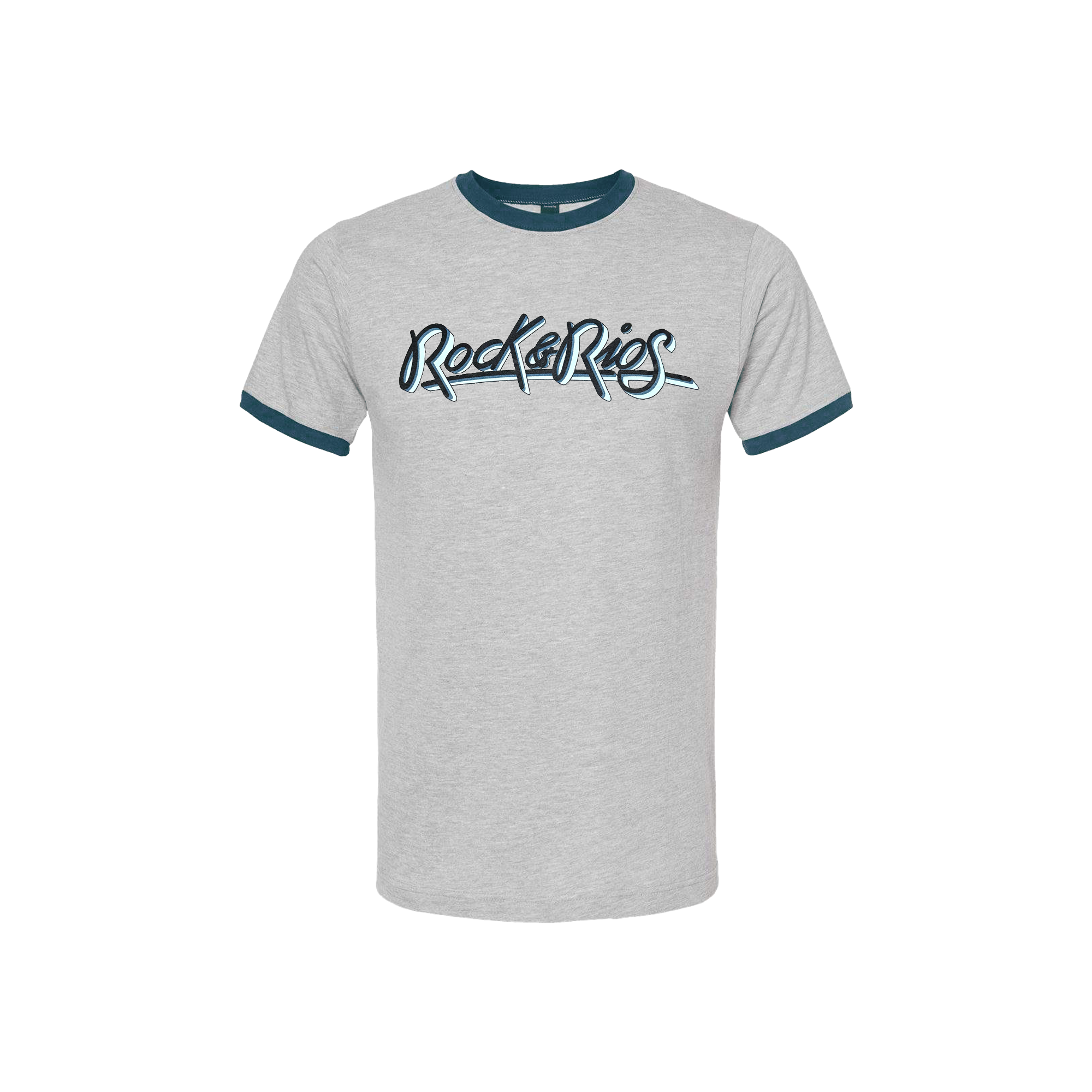 Camiseta "Rock&Rios" Gris