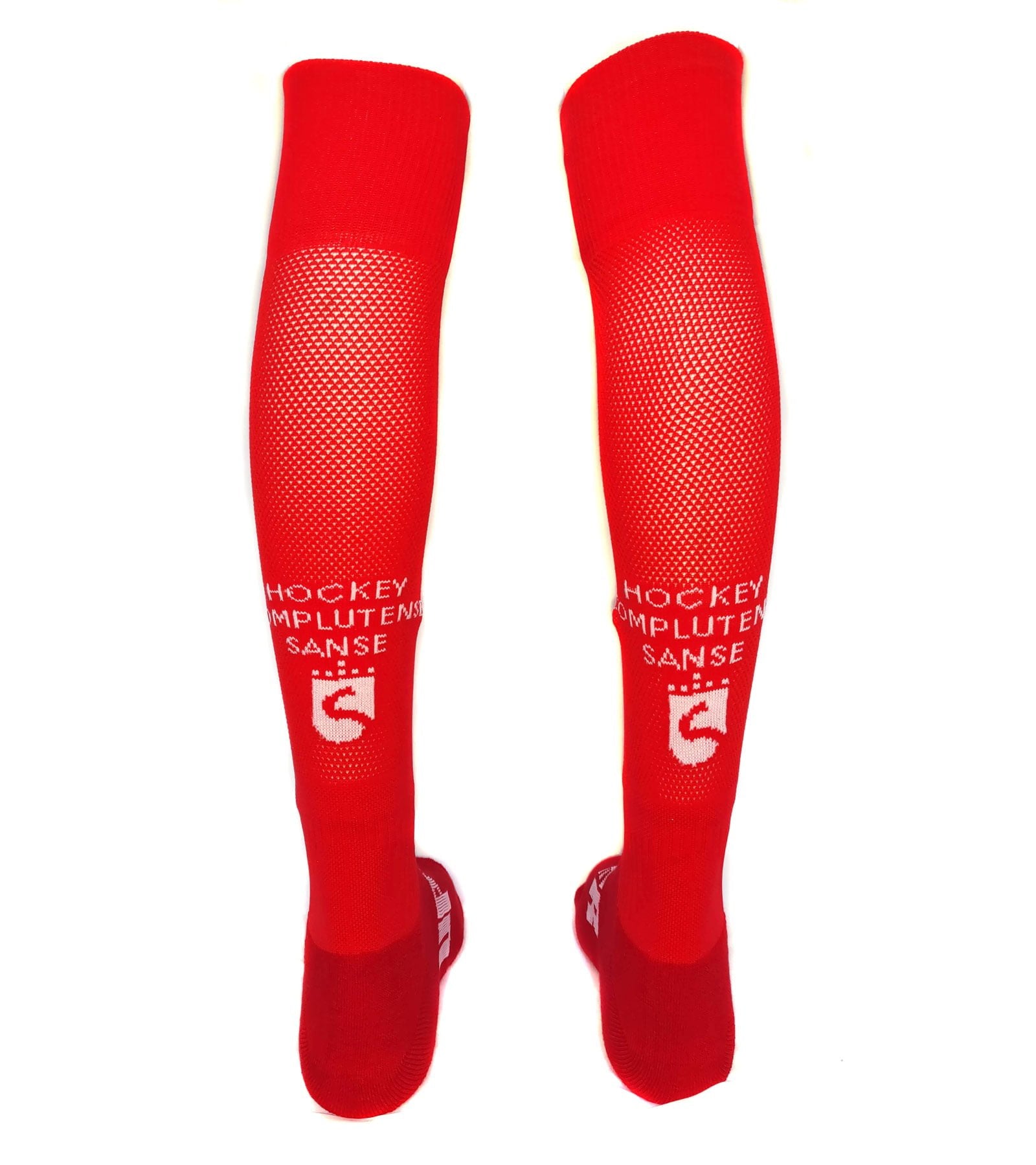 Medias de juego rojas