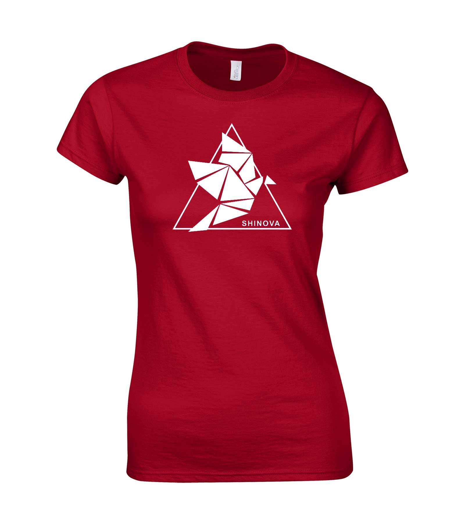 Camiseta Mirlo Roja mujer