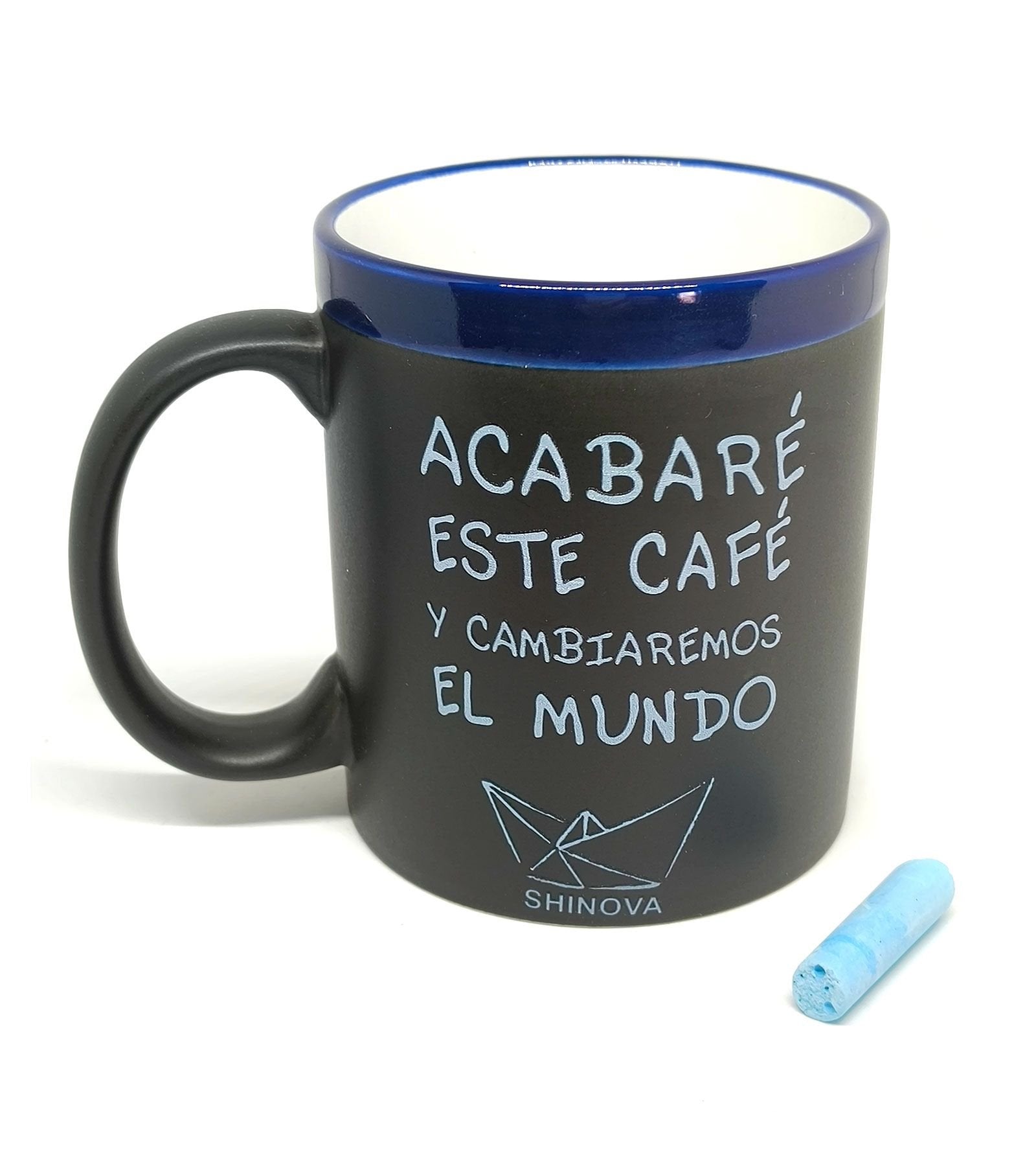 Taza Acabaré Tiza Azul