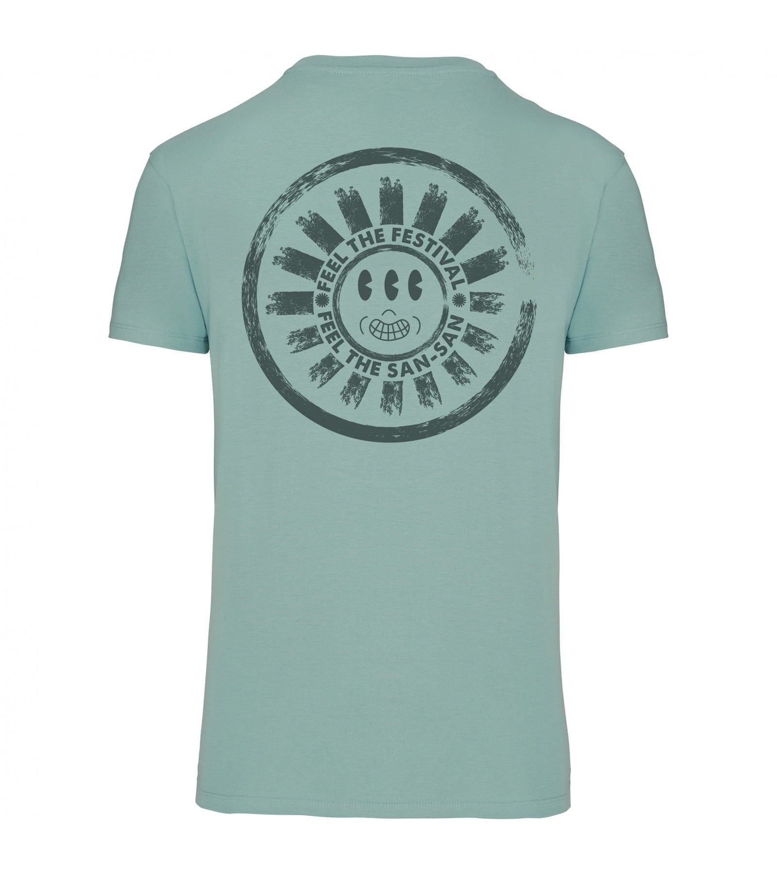 Feel the San green T-shirt