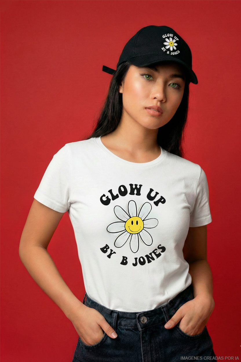 "VIDA COLLECTION" Glow Up Cap Black