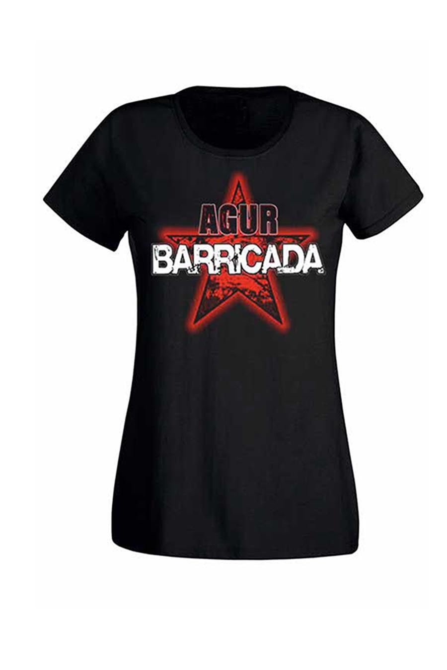 Camiseta mujer Agur Barricada