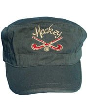 Khaki "Hockey" Cap