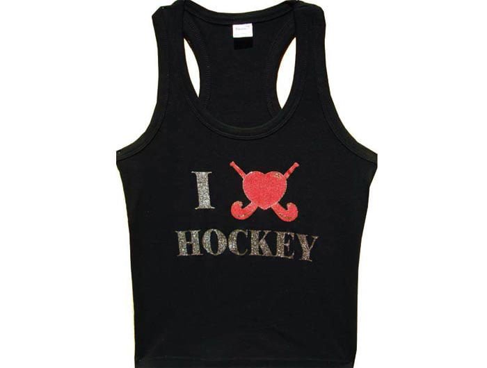 "I Love Hockey" Tank Top