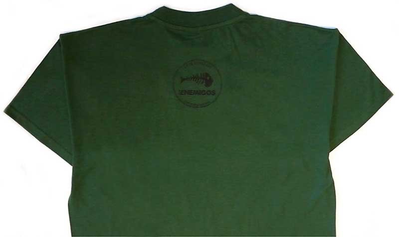 Camiseta Verde Obras Escocidas