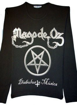 Camiseta manga larga "Diabulus" mujer