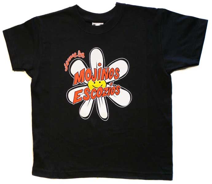 Camiseta de niño Margarita Negra