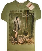 Women's Khaki Suitcase T-shirt