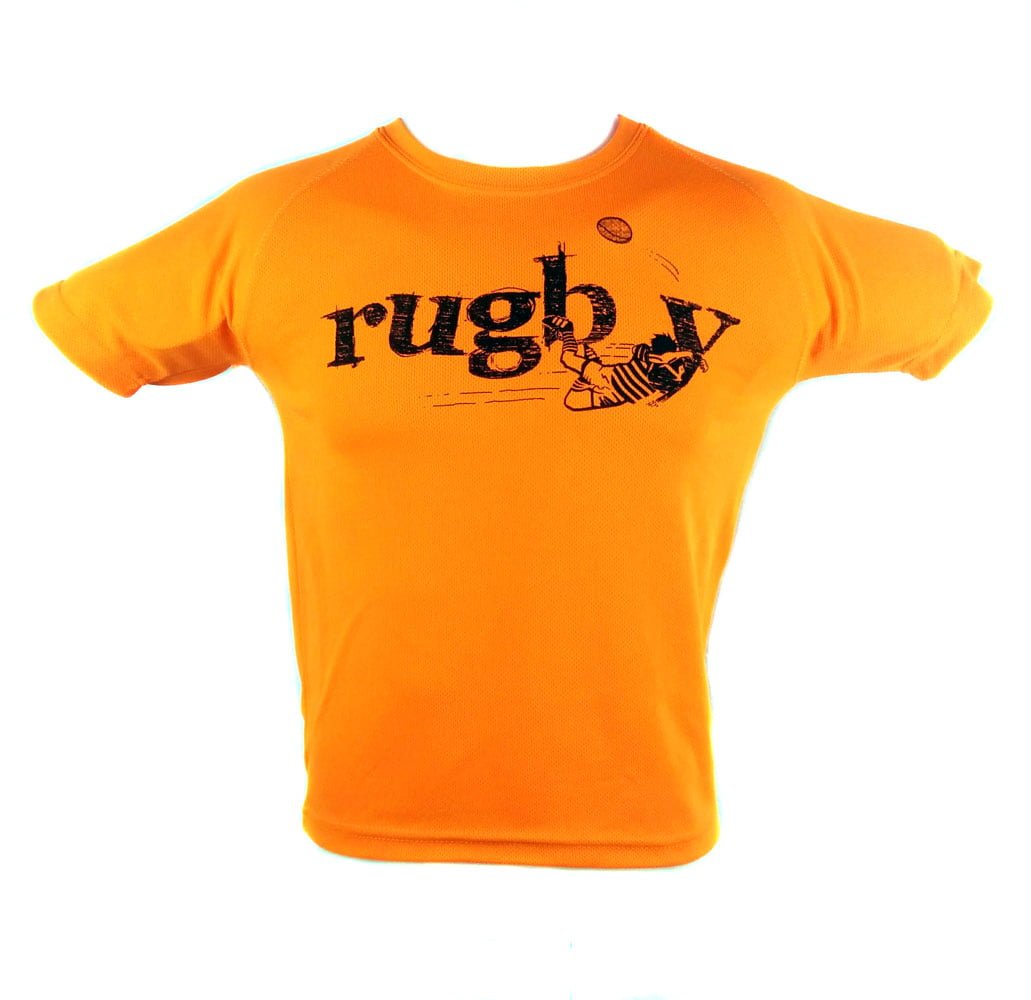 Camiseta Naranja Try