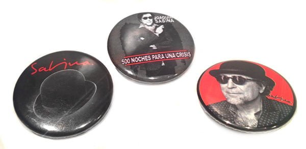 Pack de Chapas 500 Noches