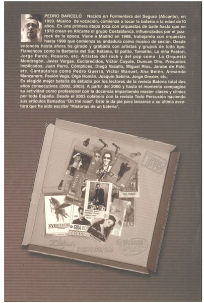 Libro Historias de un Batería