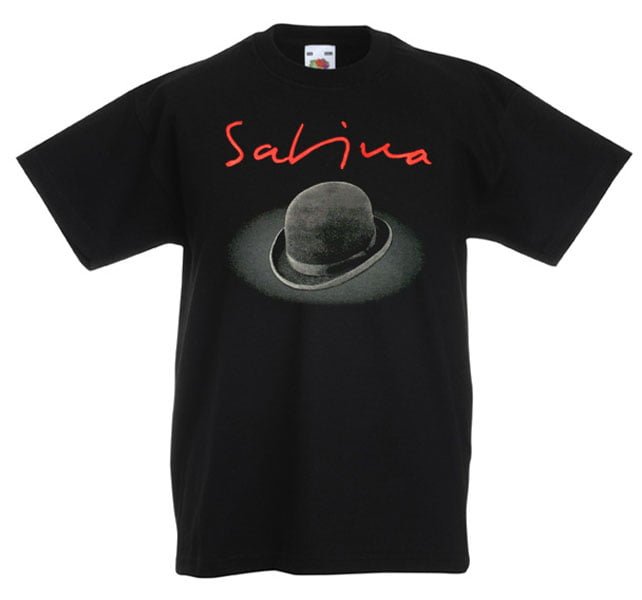 Camiseta negra niños Bombín