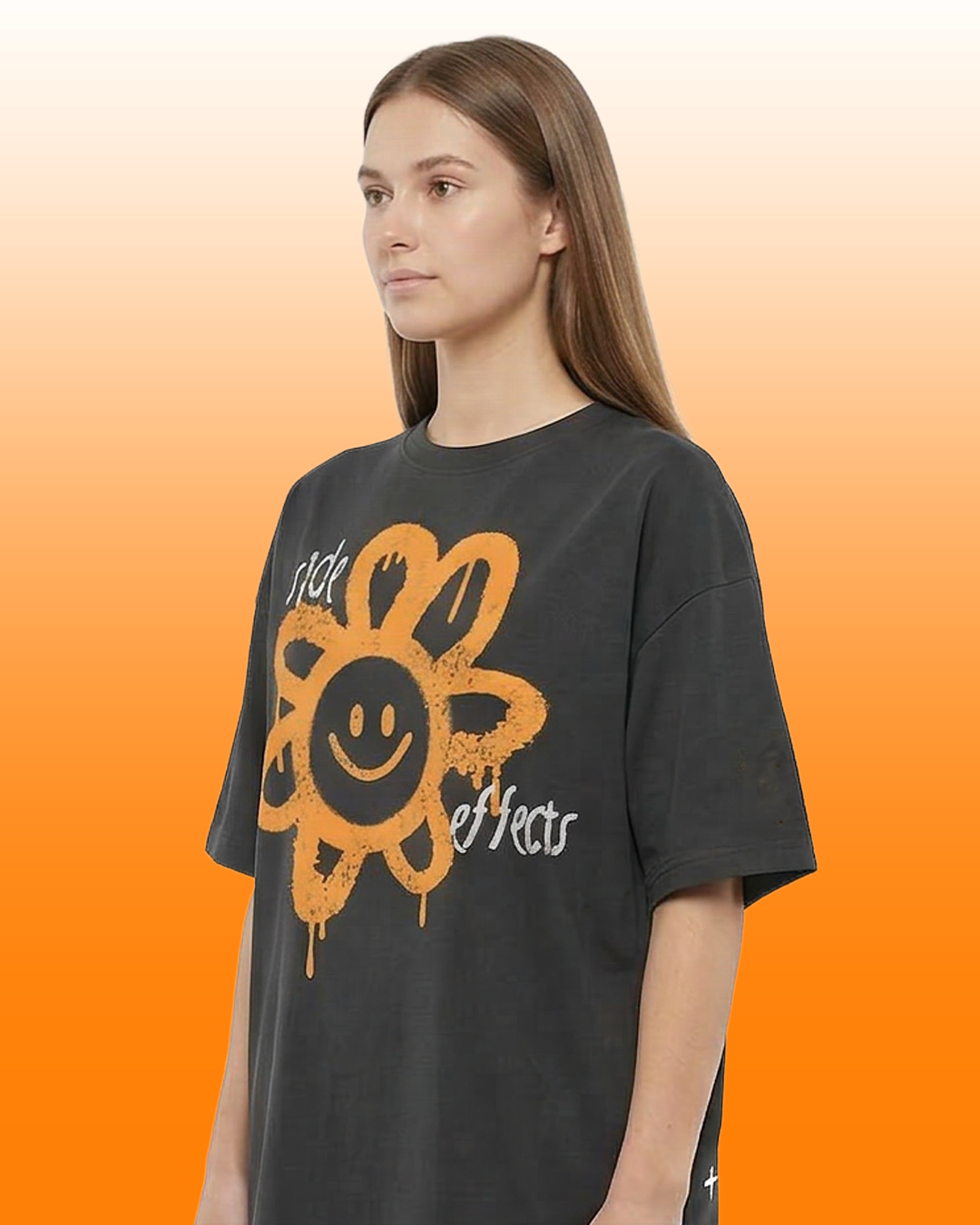 Side Effects Unisex T-shirt Black Oversize