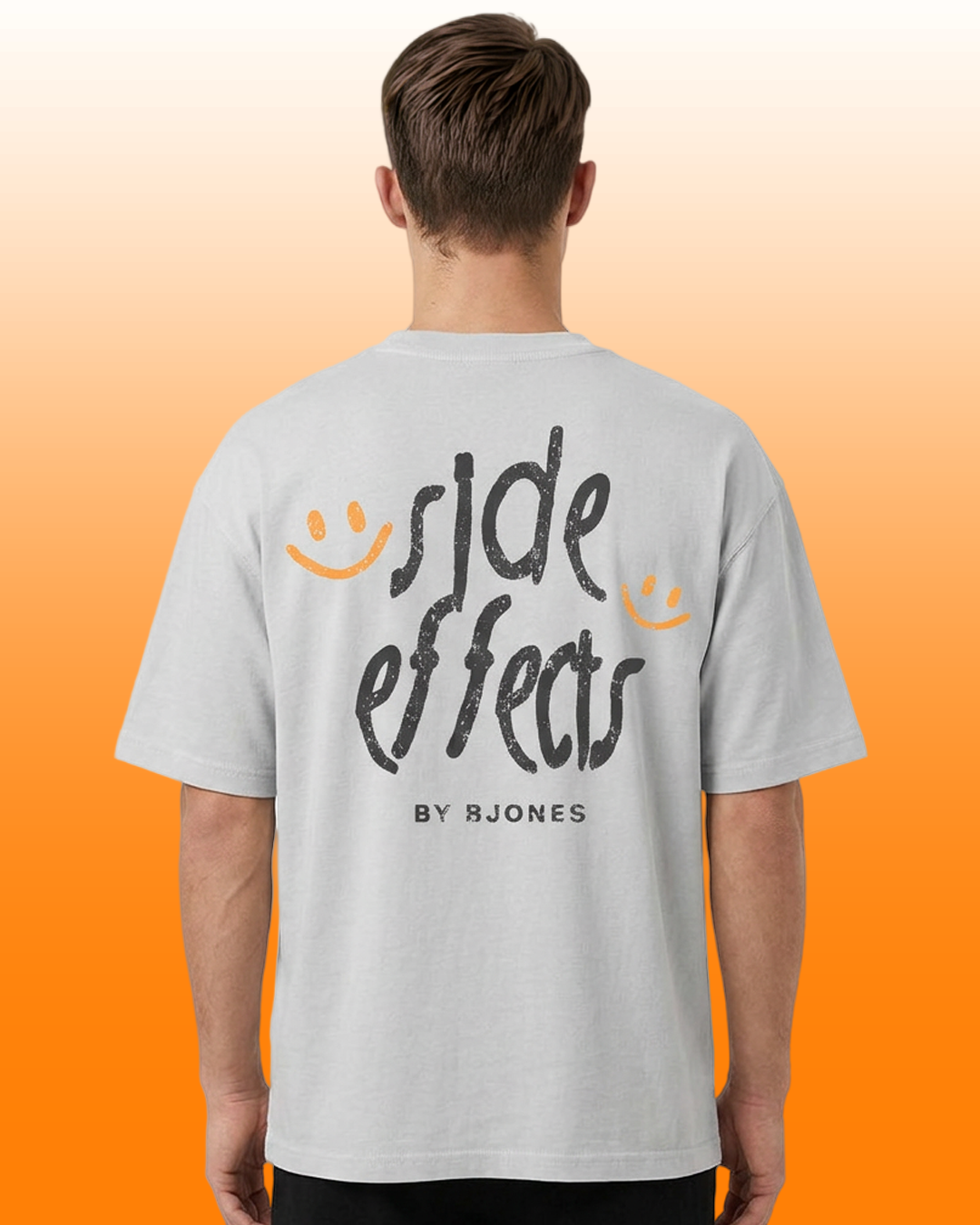 Side Effects Unisex T-shirt White Oversize Oversize