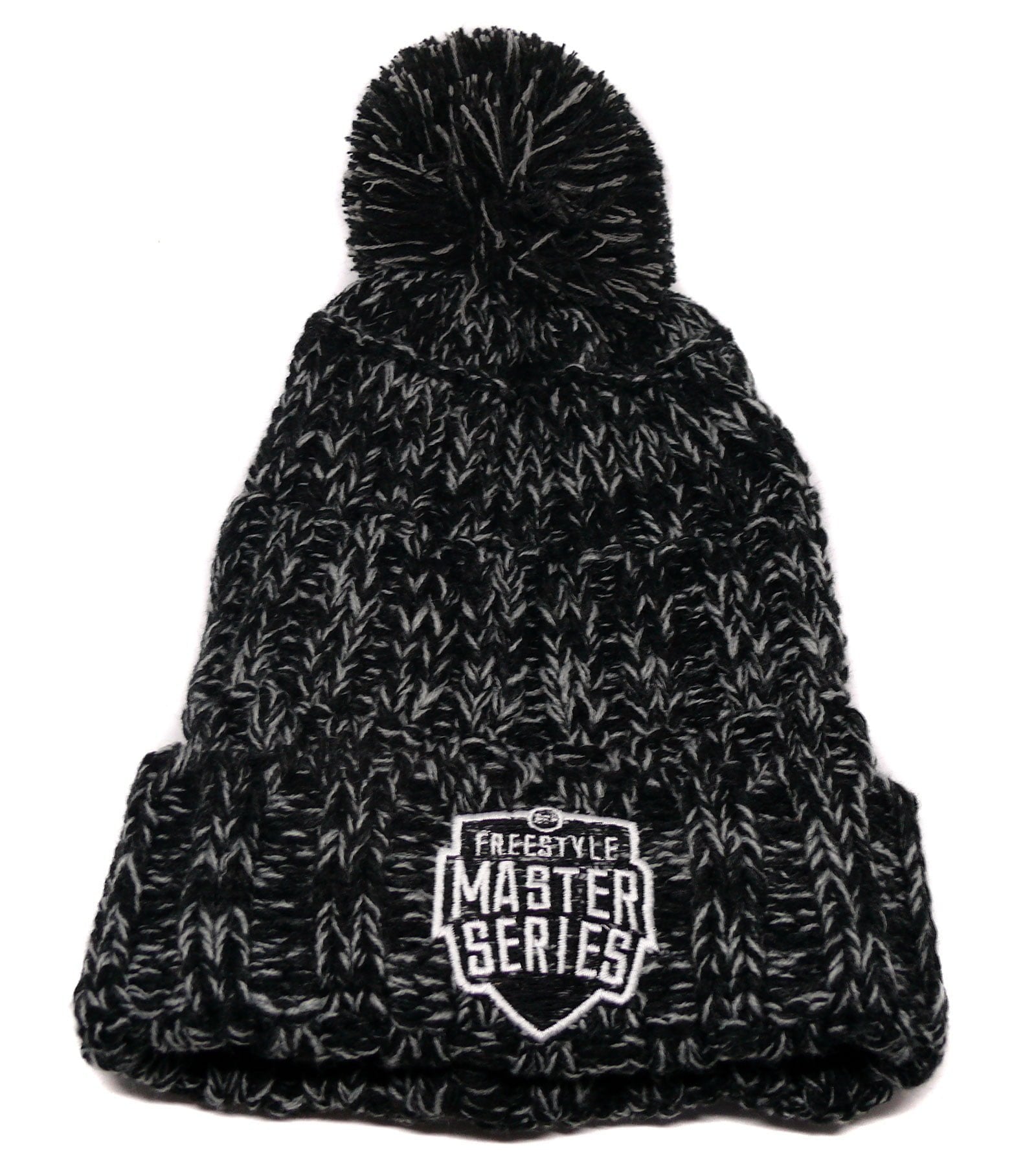 Gorro de lana con pompón