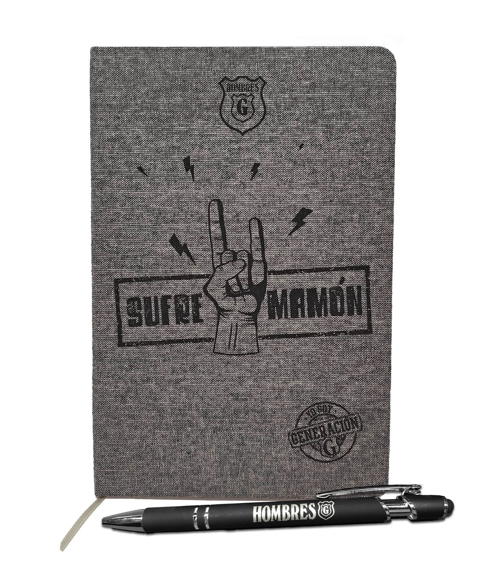 Libreta Sufre Mamón + Boli HG