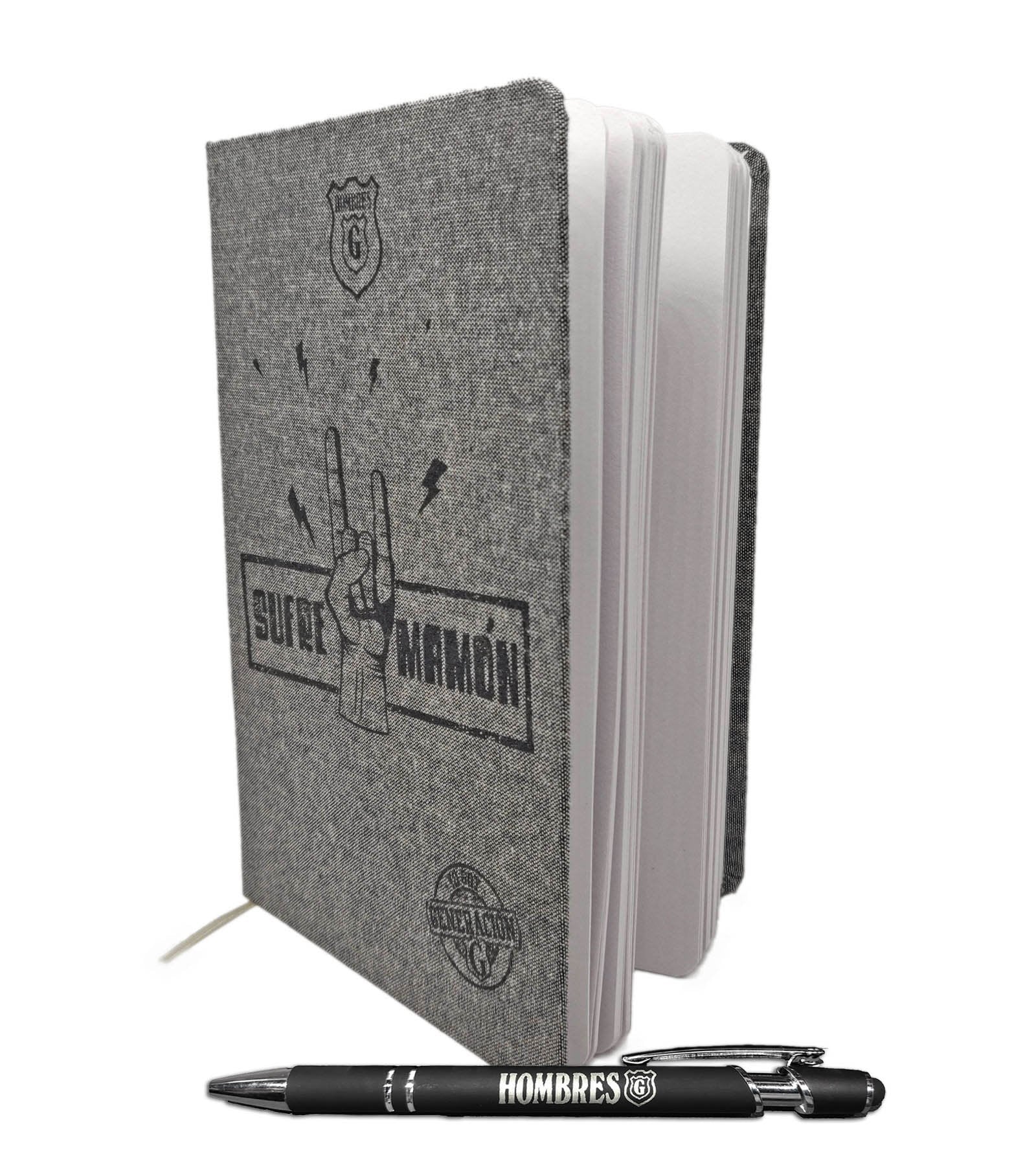 Libreta Sufre Mamón + Boli HG