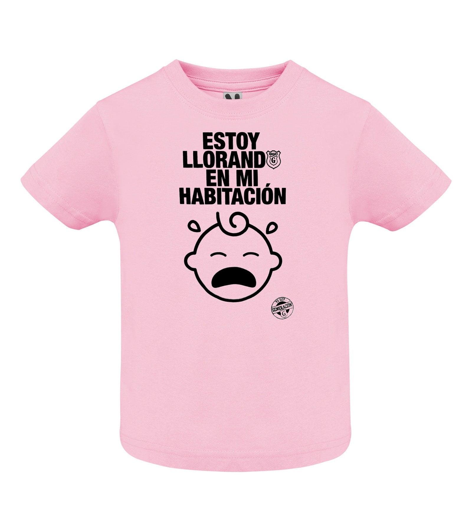 Camiseta bebé estoy llorando
