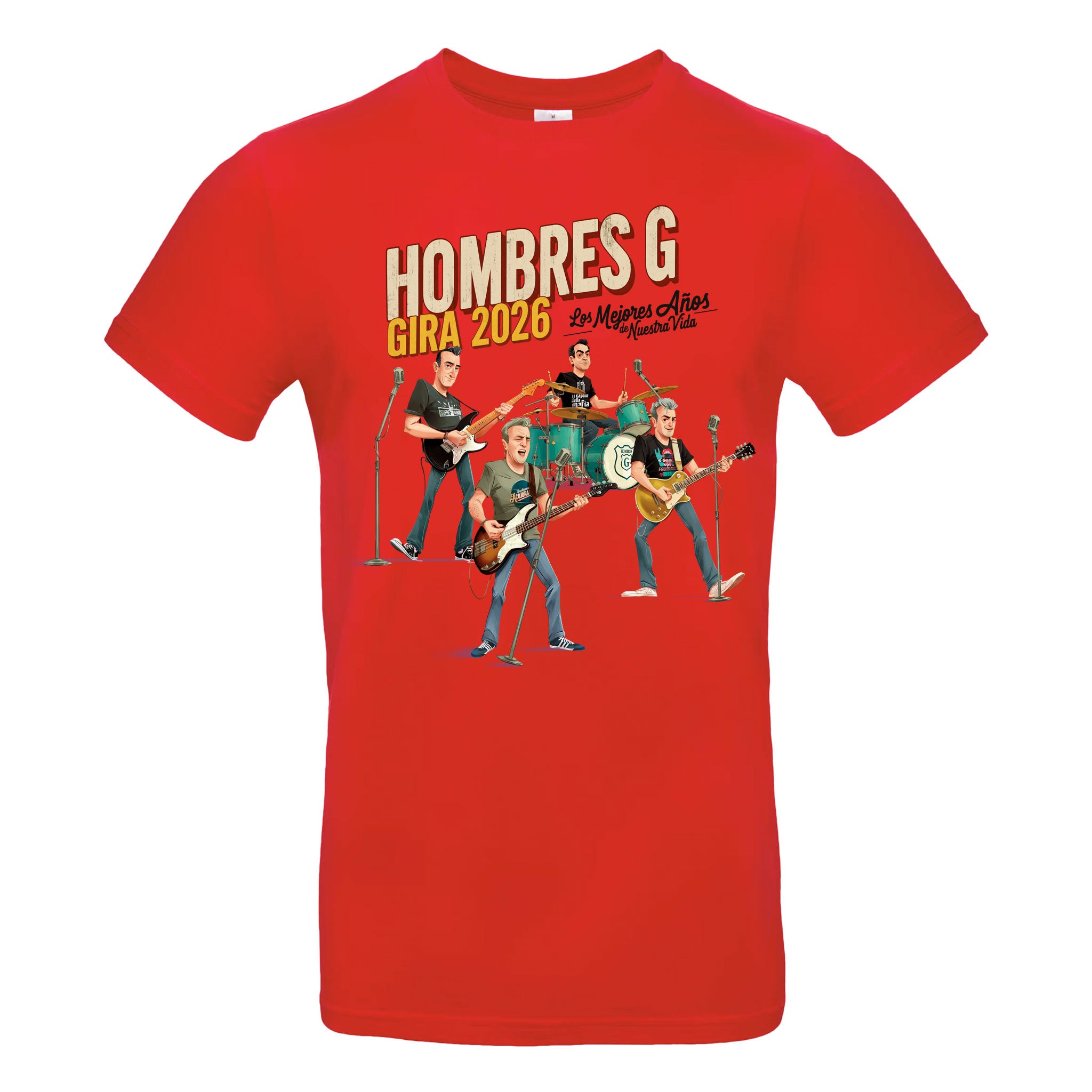 Camiseta Gira 2026 Roja