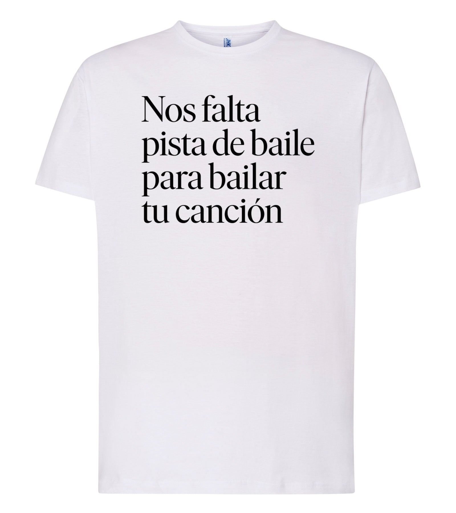 Camiseta nos falta pista