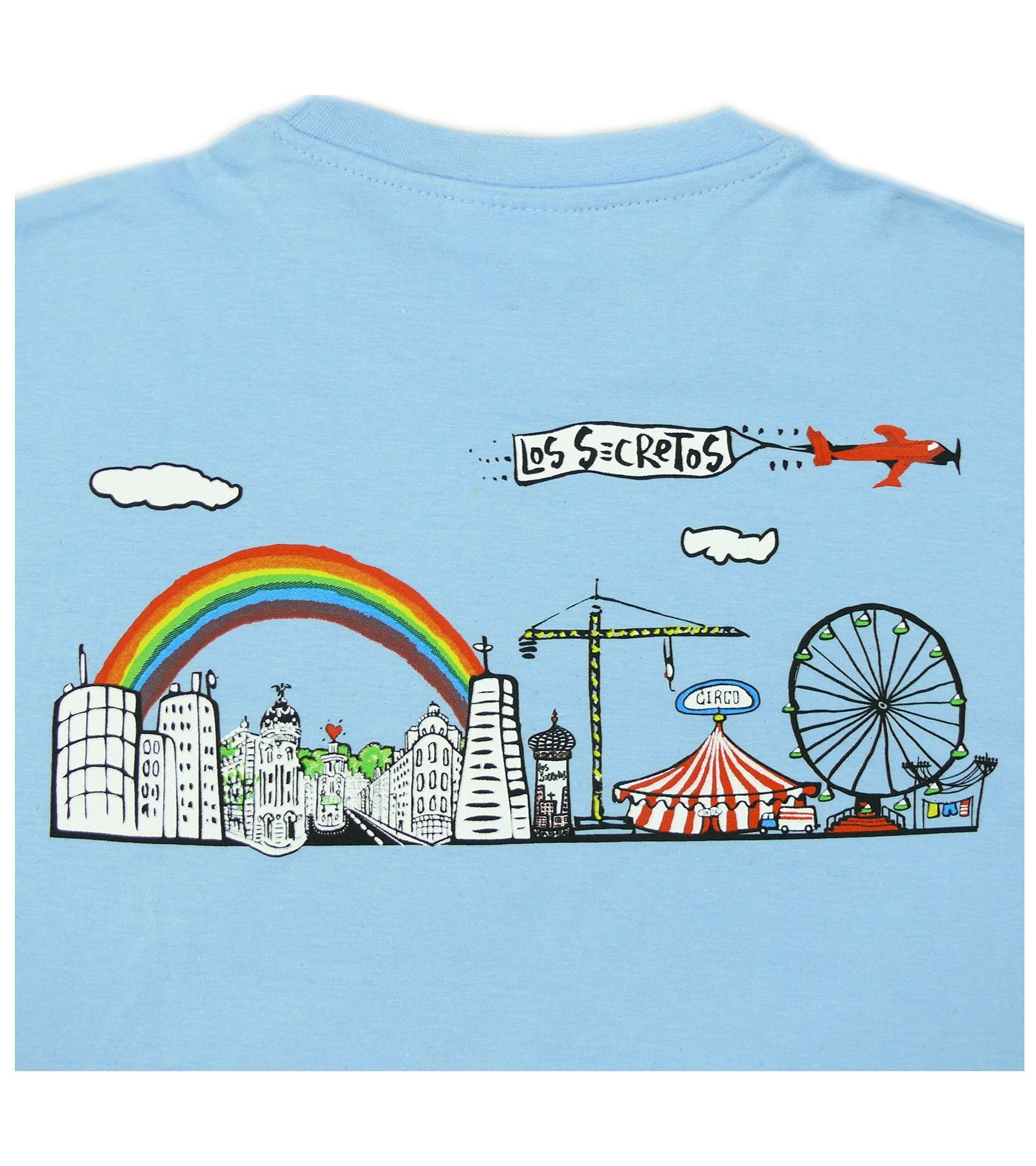 Camiseta ciudad mi paraíso celeste