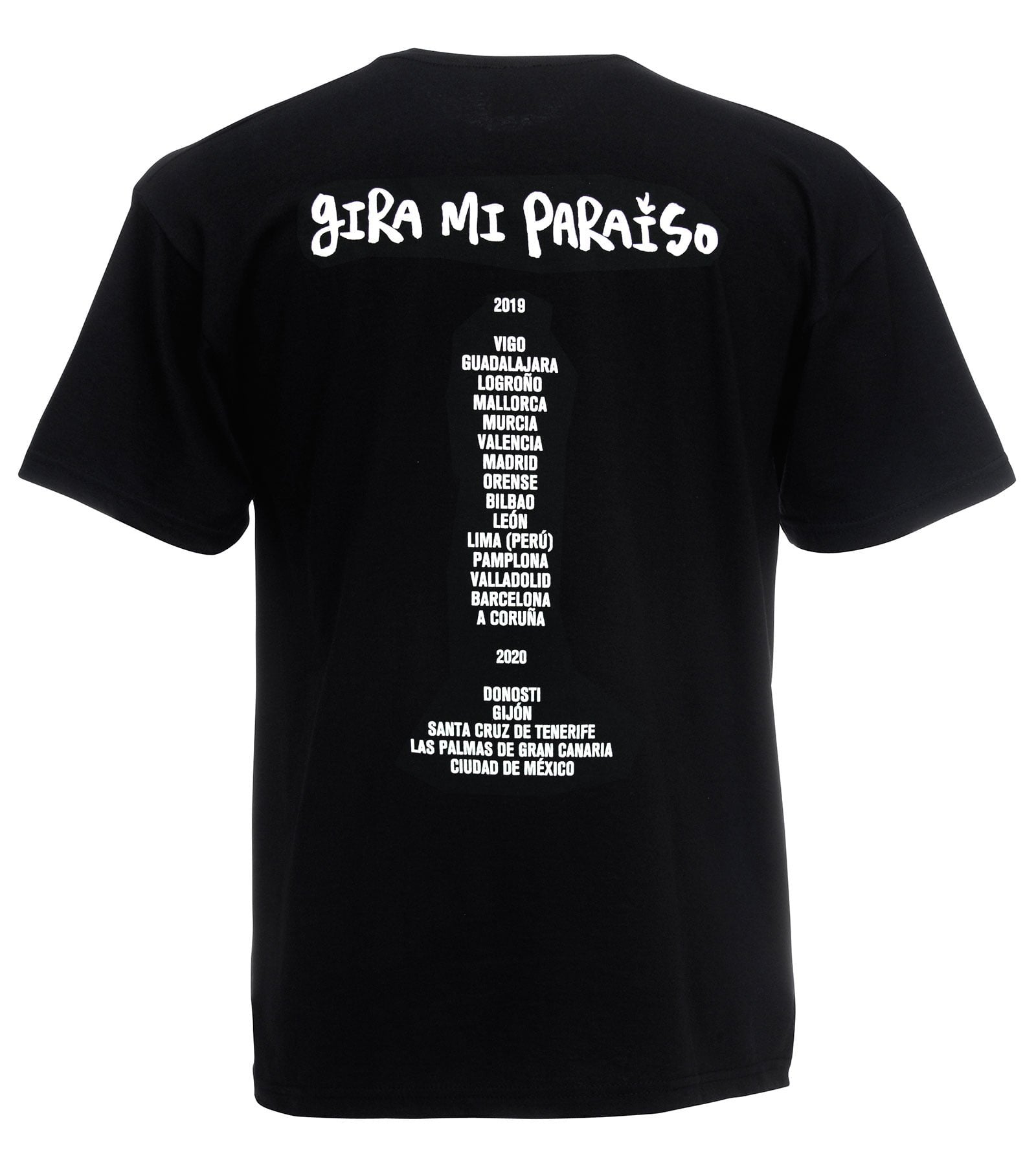 Camiseta Gira Mi paraíso