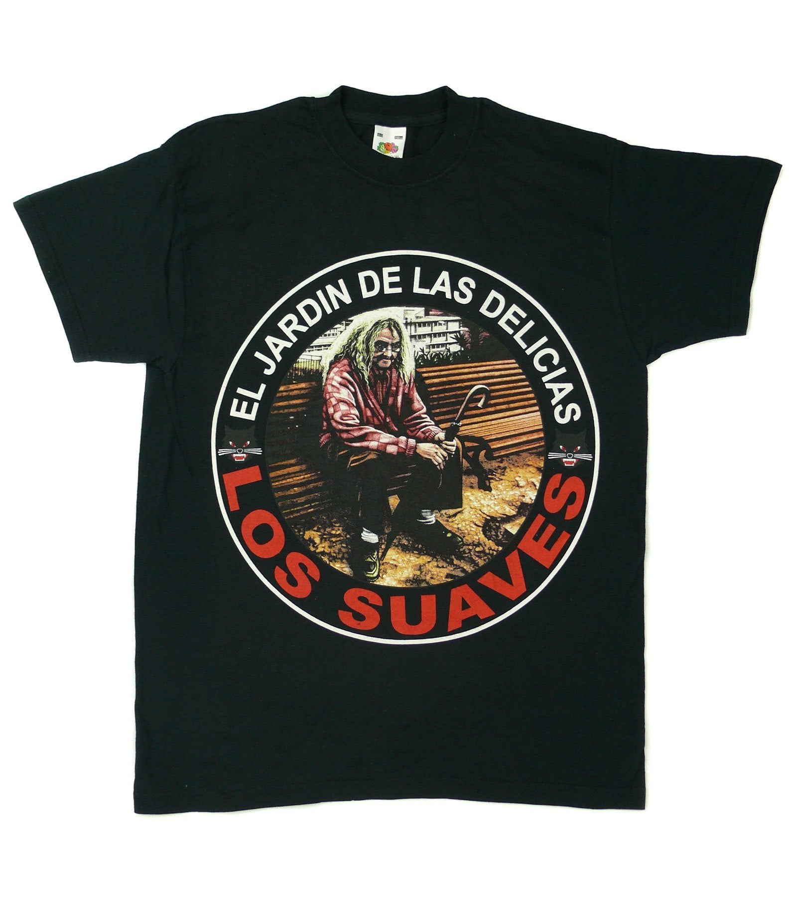 Camiseta portada foto jardín de las delicias