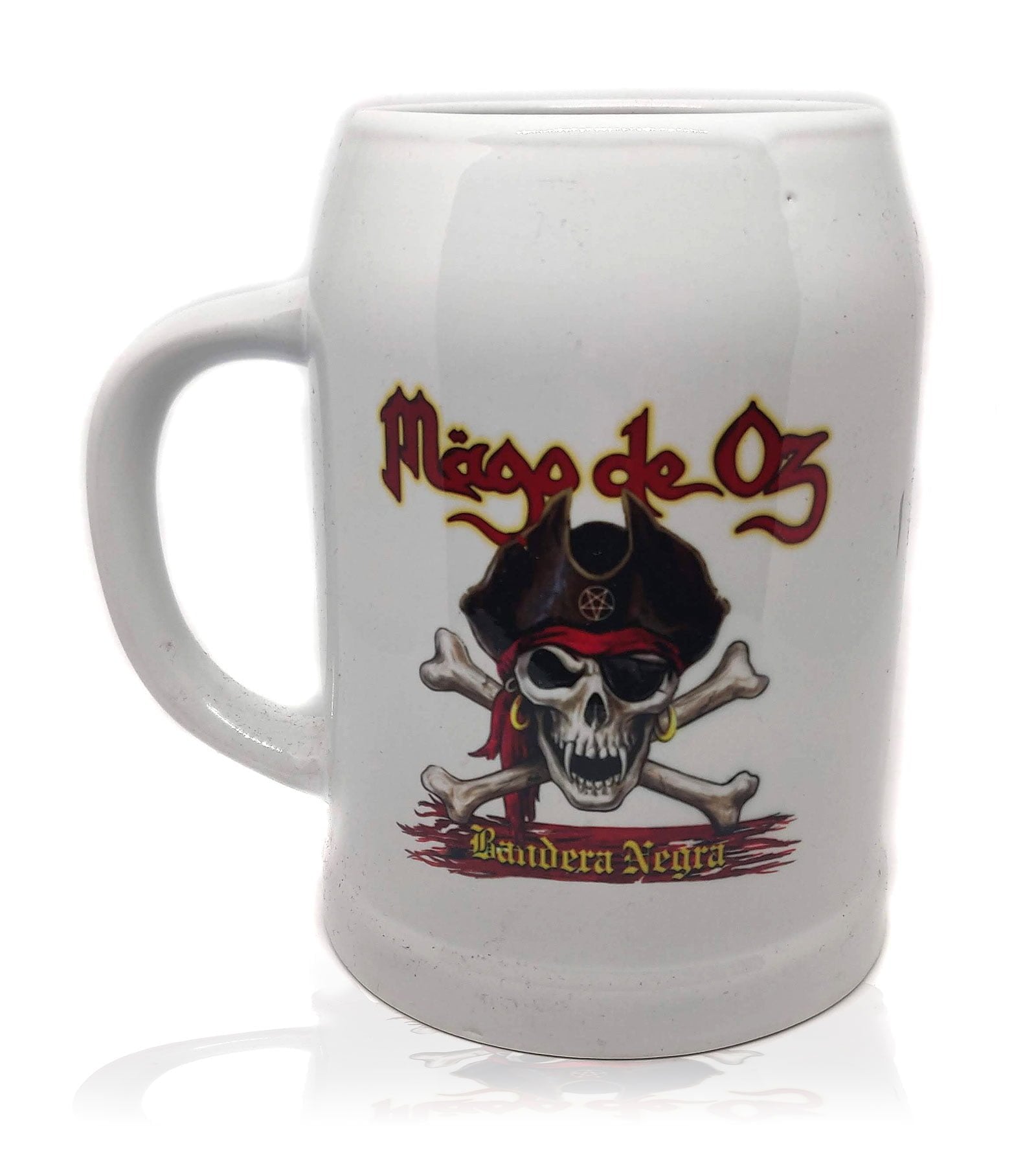 Jarra Cerveza Bandera Negra