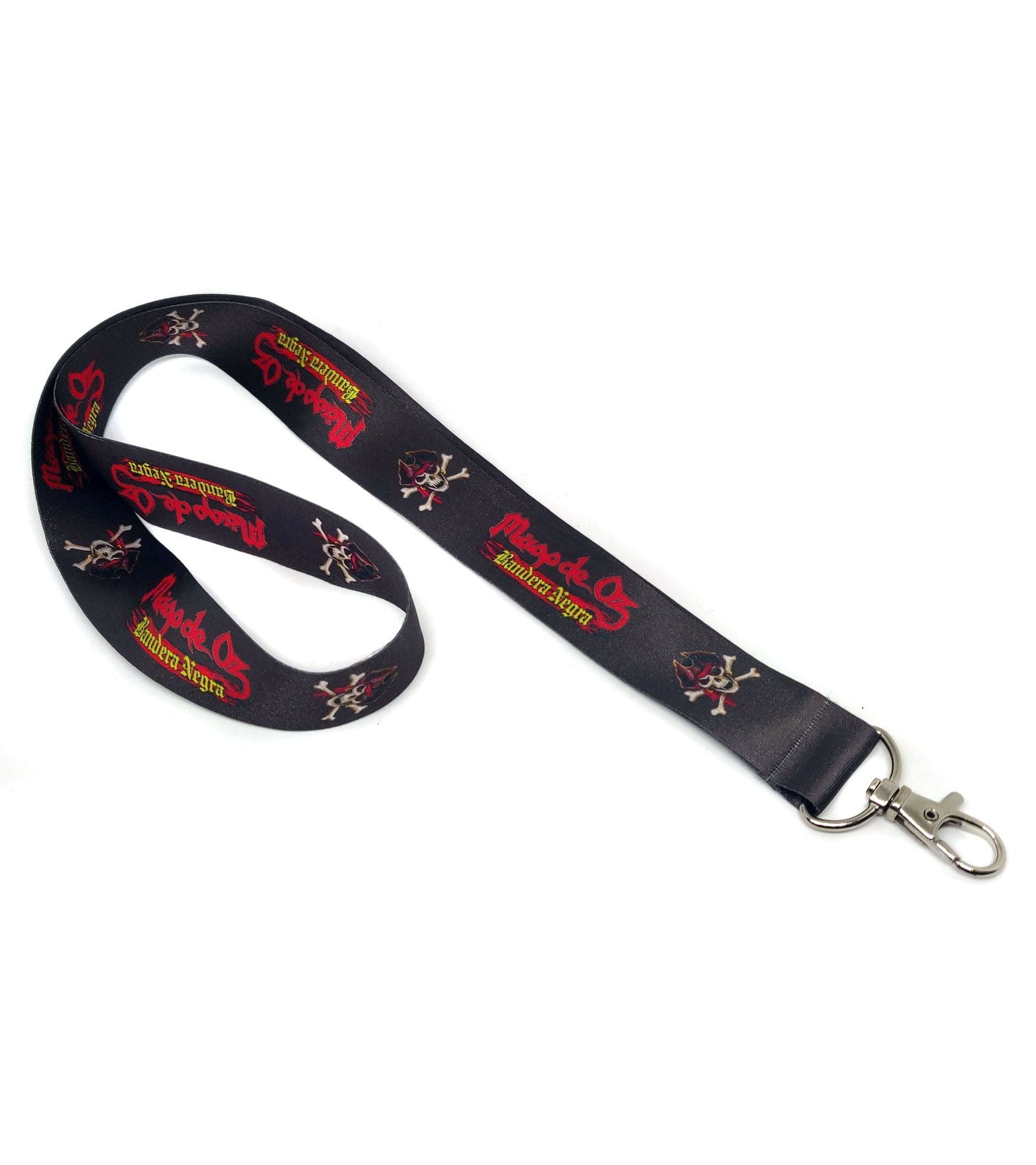 Lanyard Bandera Negra
