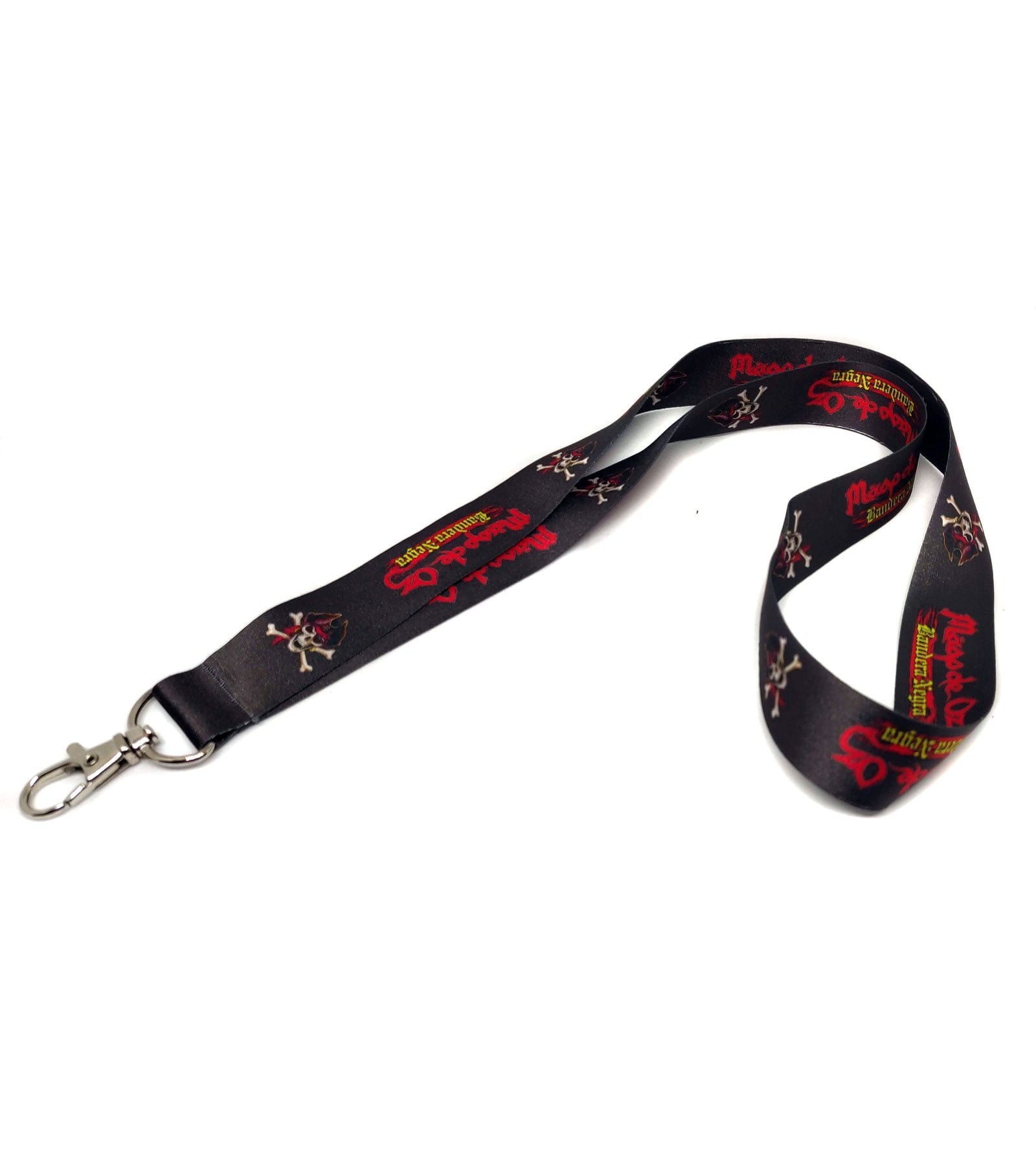 Lanyard Bandera Negra
