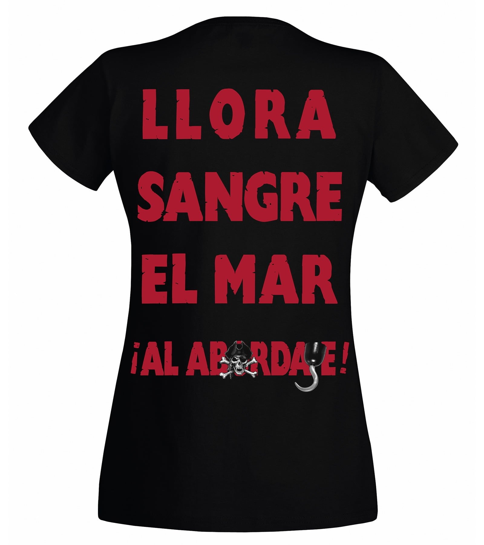 Camiseta de mujer Bandera Negra