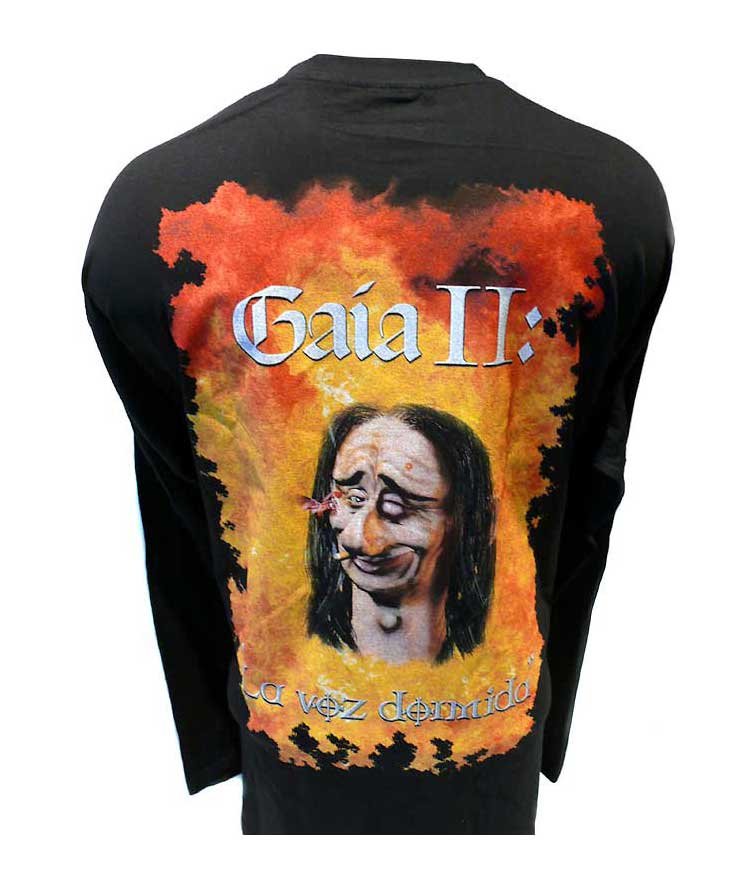 Camiseta manga larga Damian en Llamas