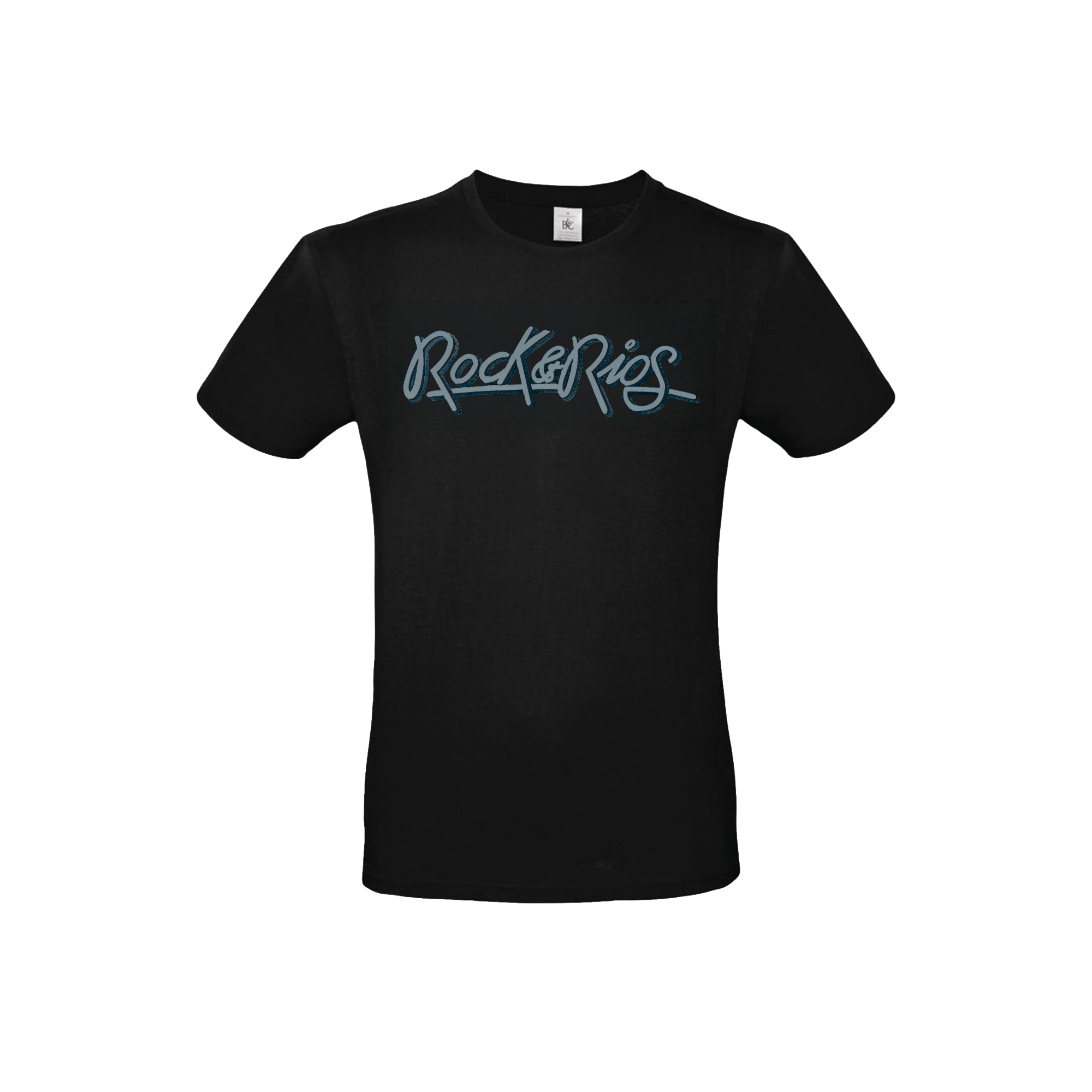 Camiseta "Rock&Rios" Negra Vol.2