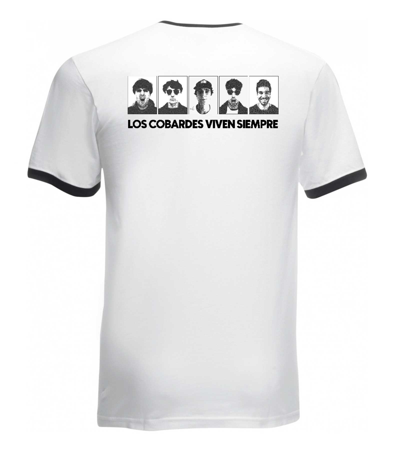 Camiseta Los cobardes