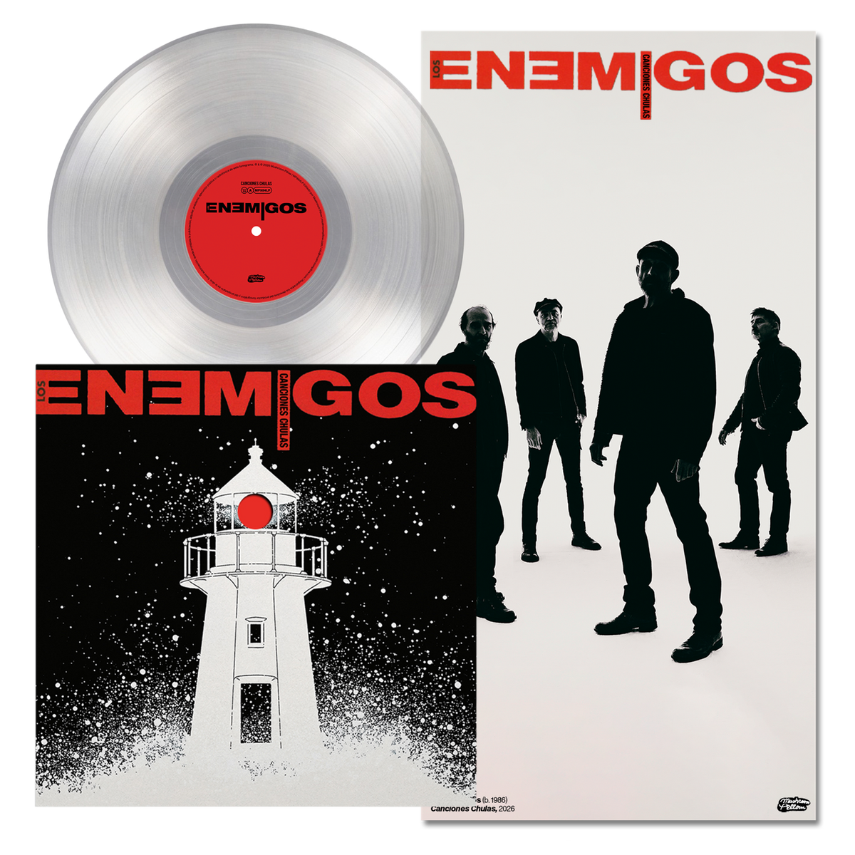 LP CANCIONES CHULAS (vinilo transparente)