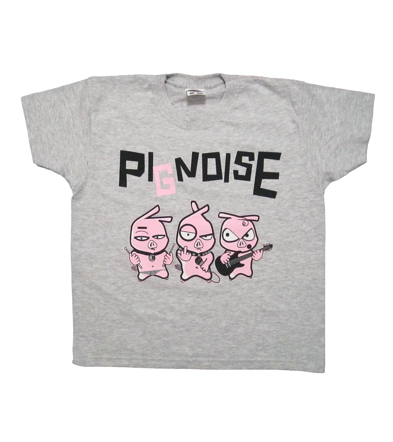 Camiseta 3 Cerditos gris niñ@s