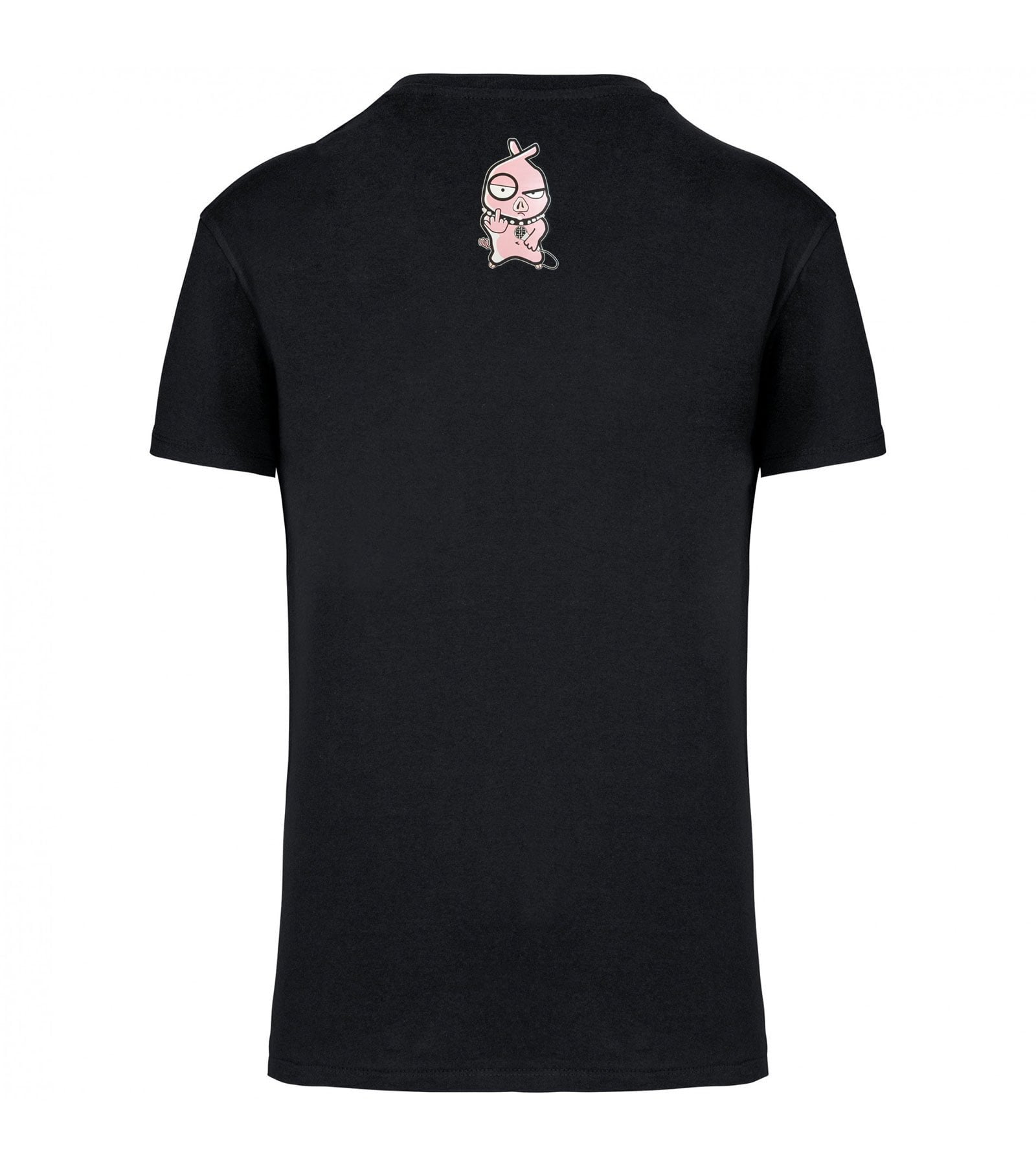 Camiseta 3 Cerditos negra