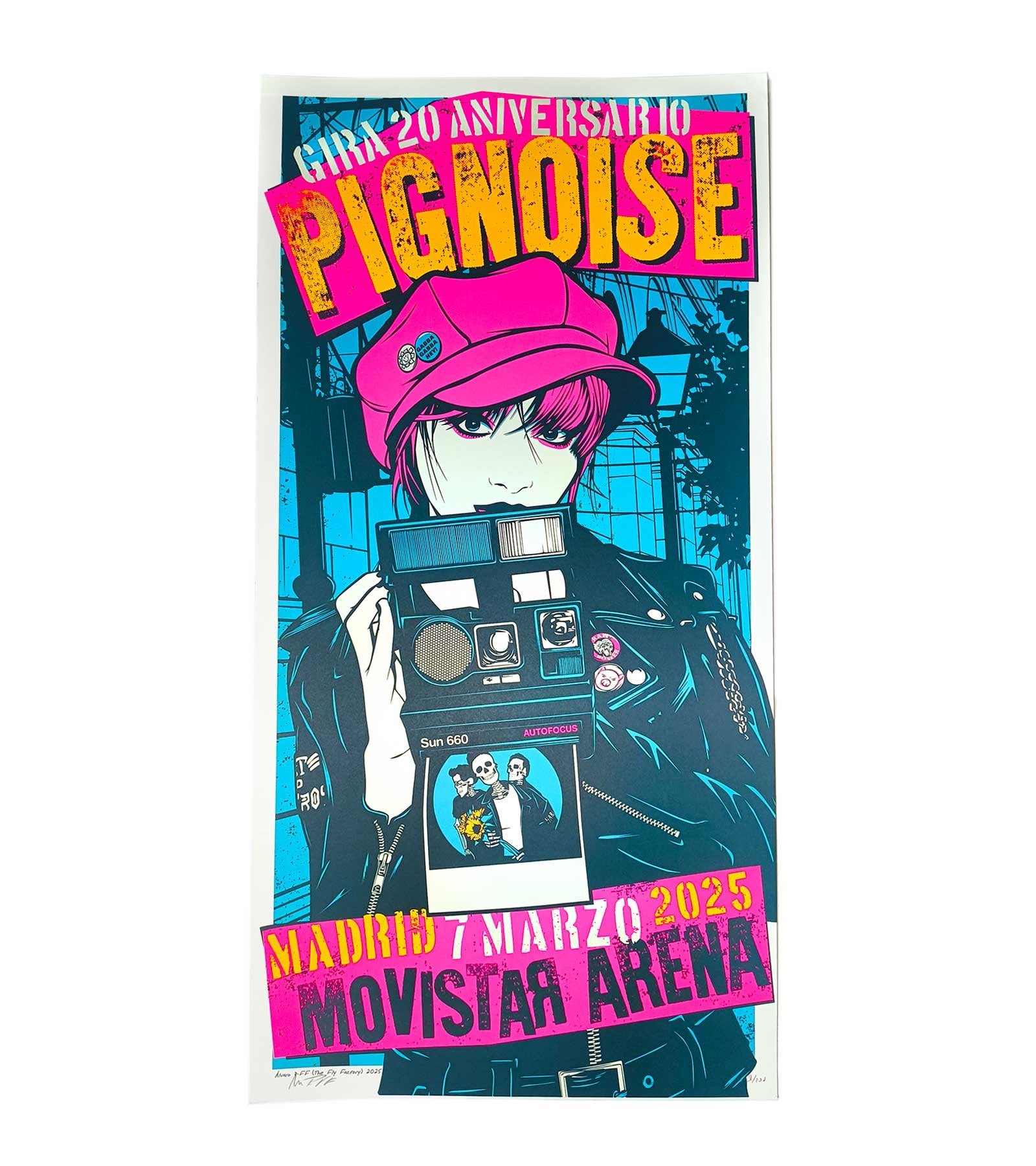 Litografía Conmemorativa Movistar Arena