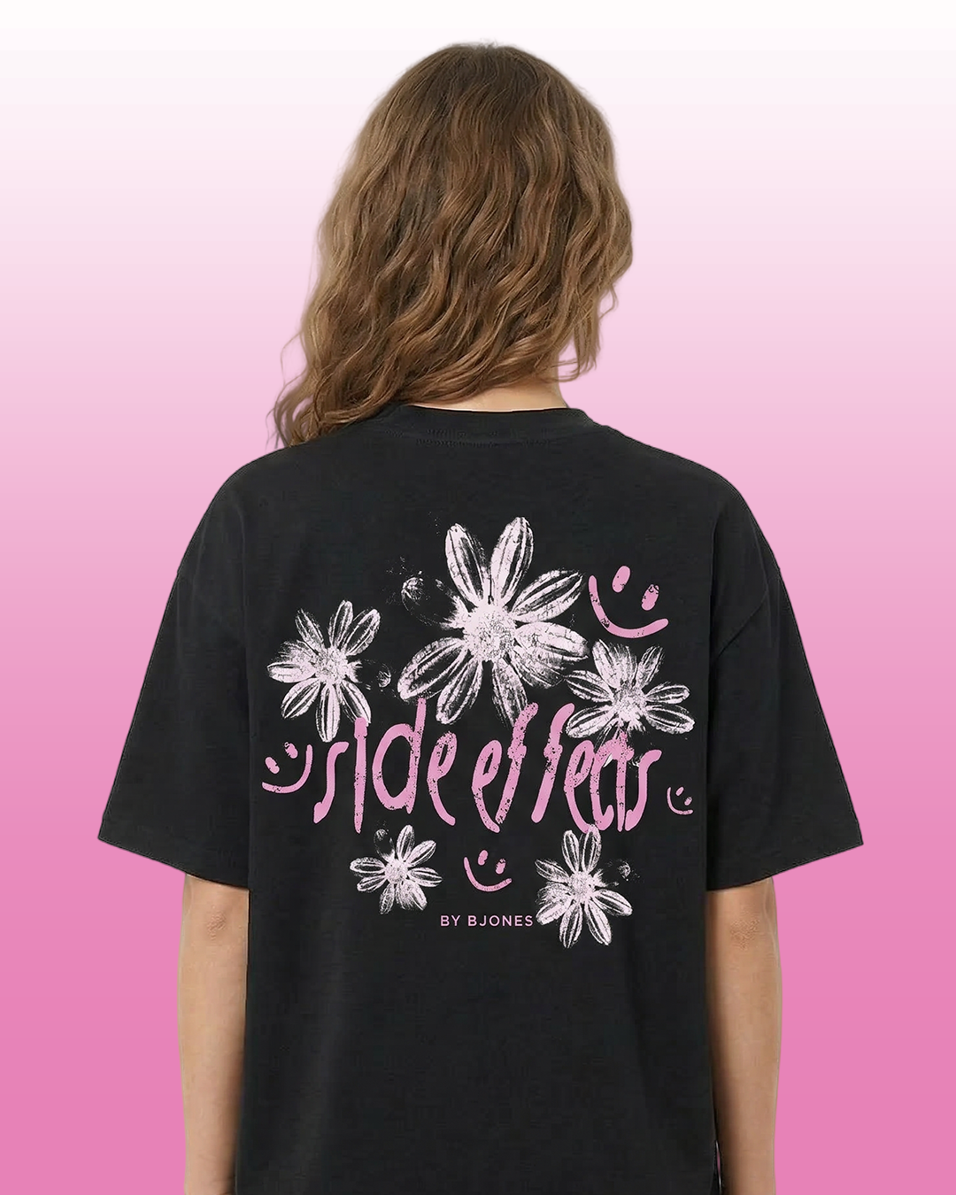 Side Effects "Struggle/Evolve" Unisex T-shirt Black Oversize