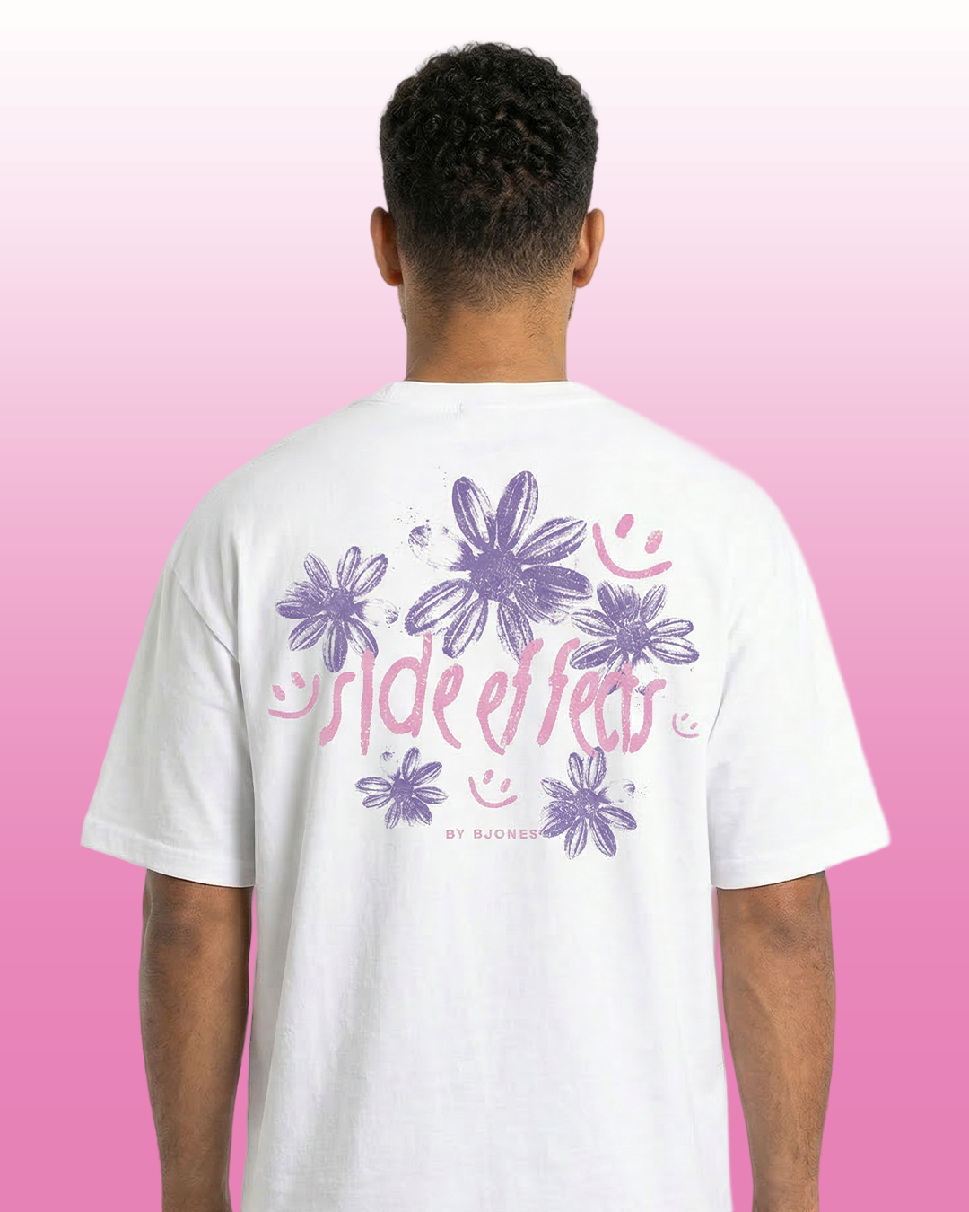 Side Effects "Struggle/Evolve" Unisex T-shirt White Oversize